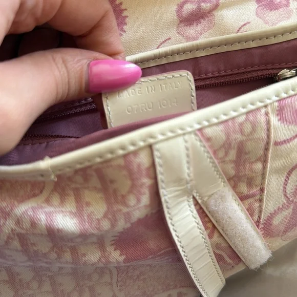 Dior cherry blossom saddle bag from 2004 - Picture 3 of 7